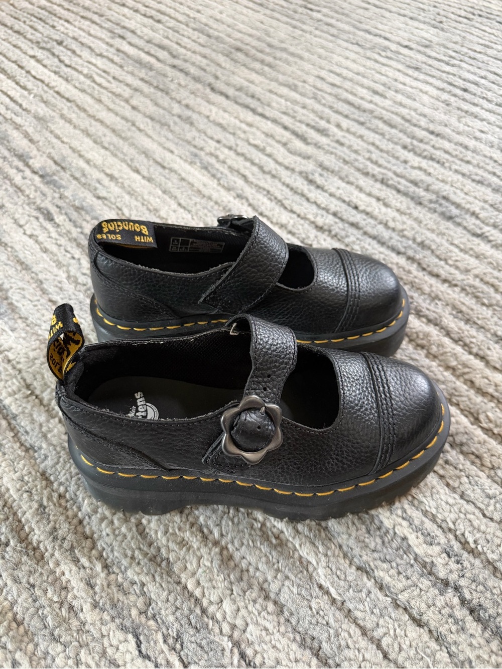 Dr. Martens Addina Flower Platform Loafers - Picture 2 of 4